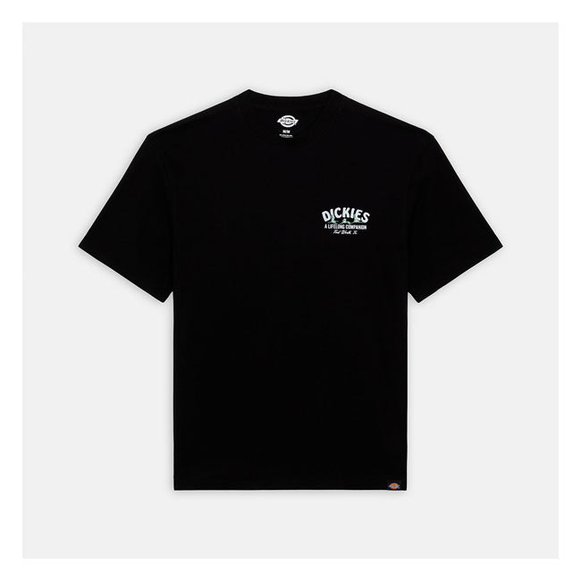 Dickies Companion T-Shirt Black - FREE UK Shipping, FREE 365 Day Returns | Moto Central