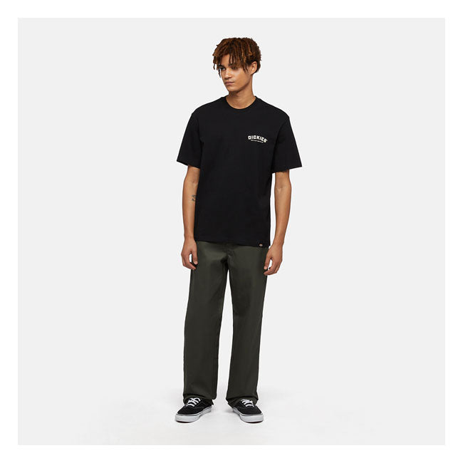 Dickies Builder T-Shirt Black - FREE UK Shipping, FREE 365 Day Returns | Moto Central