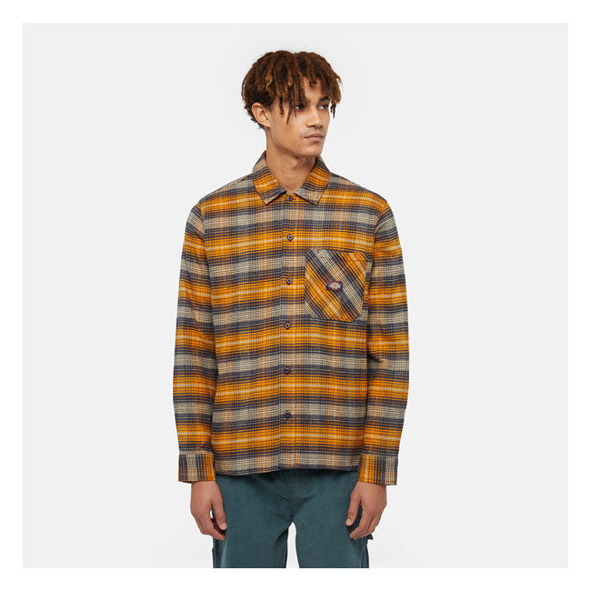 Dickies Forest Check Shirt - FREE UK Shipping, FREE 365 Day Returns | Moto Central