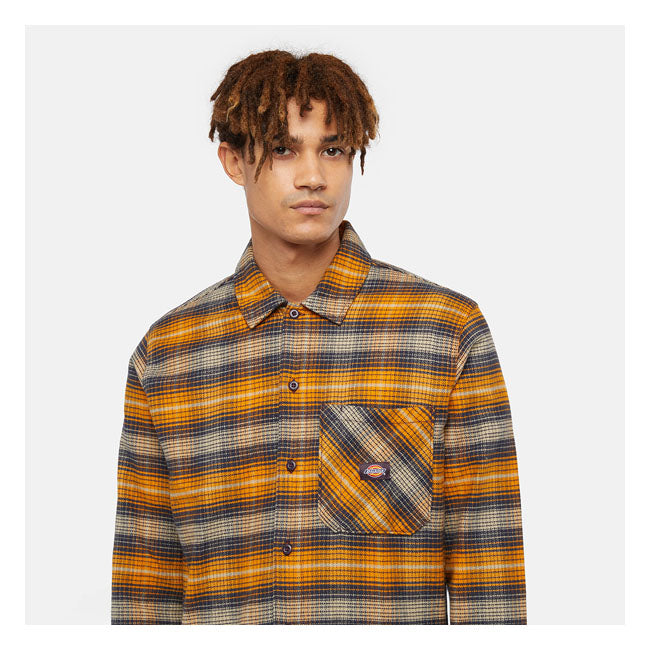 Dickies Forest Check Shirt - FREE UK Shipping, FREE 365 Day Returns | Moto Central