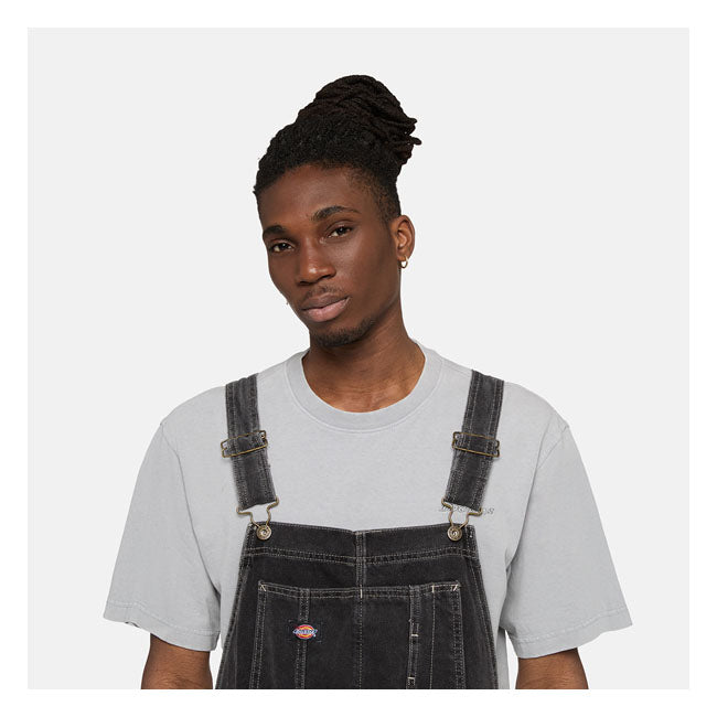 Dickies Classic Bib Overall Black Wash - FREE UK Shipping, FREE 365 Day Returns | Moto Central