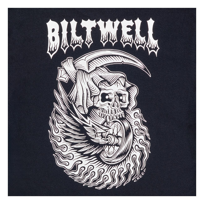 Biltwell Creep T-Shirt Black  - FREE UK Shipping, FREE 365 Day Returns | Moto Central