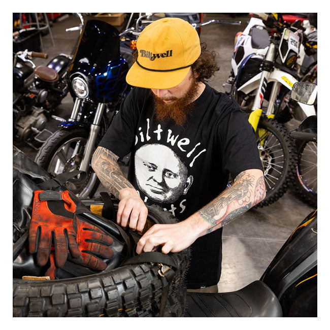 Biltwell Mental Jimmy's T-Shirt Black  - FREE UK Shipping, FREE 365 Day Returns | Moto Central