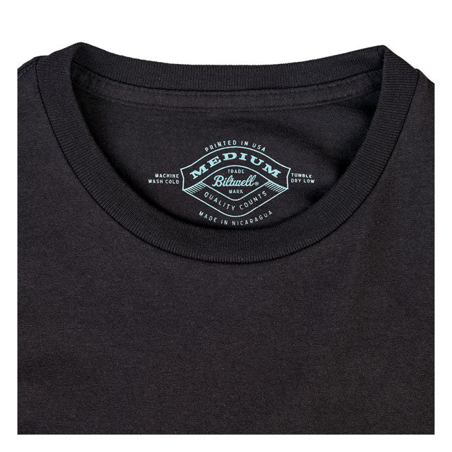 Biltwell Old Junk Pocket T-Shirt Black  - FREE UK Shipping, FREE 365 Day Returns | Moto Central