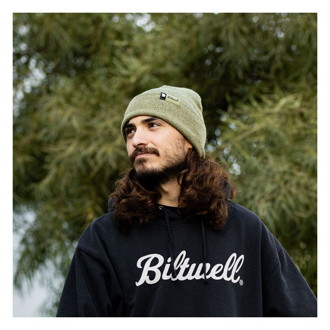 Biltwell Evergreen Loden Beanie - FREE UK Shipping, FREE 365 Day Returns | Moto Central