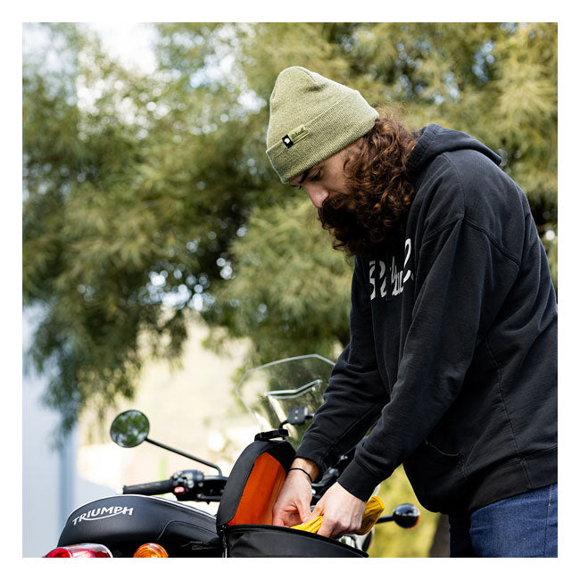 Biltwell Evergreen Loden Beanie - FREE UK Shipping, FREE 365 Day Returns | Moto Central