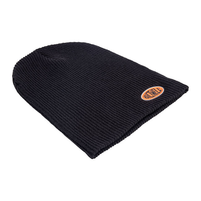 Biltwell Oval Beanie Black - FREE UK Shipping, FREE 365 Day Returns | Moto Central