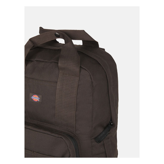 Dickies Lisbon Bag Dark Brown - FREE UK Shipping, FREE 365 Day Returns | Moto Central