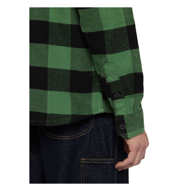 Dickies Sacramento Shirt Elm Green - FREE UK Shipping, FREE 365 Day Returns | Moto Central