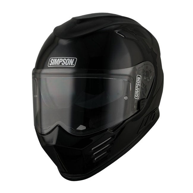 Simpson Venom Full Face Helmet Metal Black