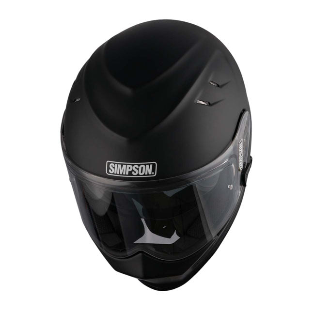 Simpson Venom Full Face Helmet Matt Black