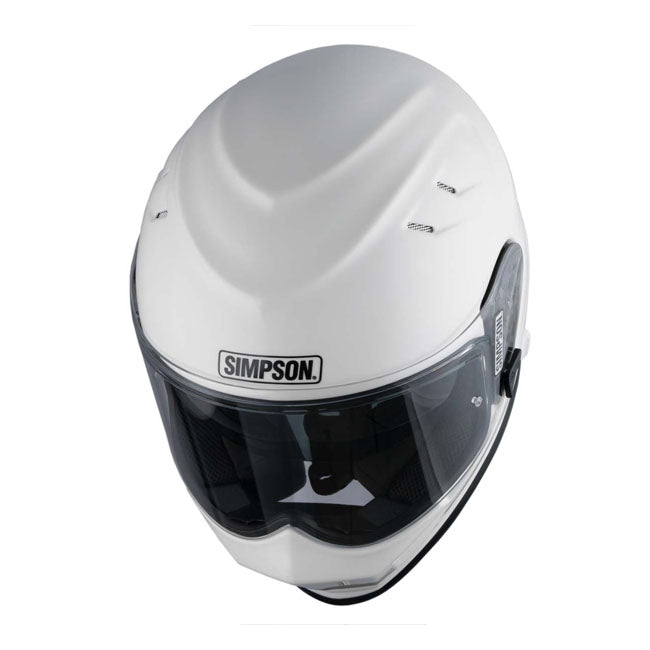 Simpson Venom Full Face Helmet White