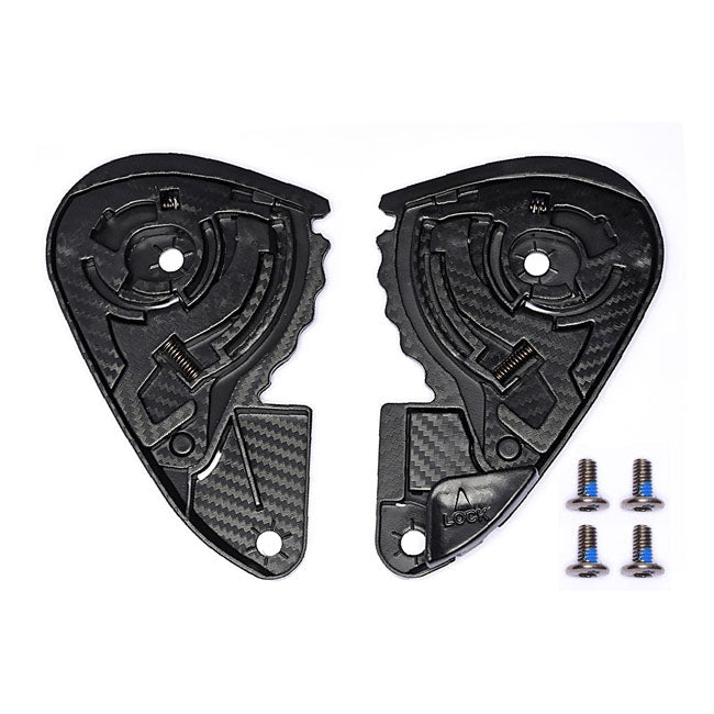 Simpson Venom Helmet Visor Fitting Kit  - FREE UK Shipping, FREE 365 Day Returns | Moto Central