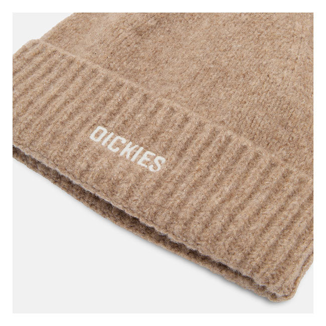 Dickies Harlowtown Beanie Desert Sand - FREE UK Shipping, FREE 365 Day Returns | Moto Central