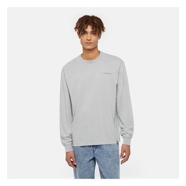 Dickies Plentywood Long Sleeves T-Shirt Ultimate Grey - FREE UK Shipping, FREE 365 Day Returns | Moto Central