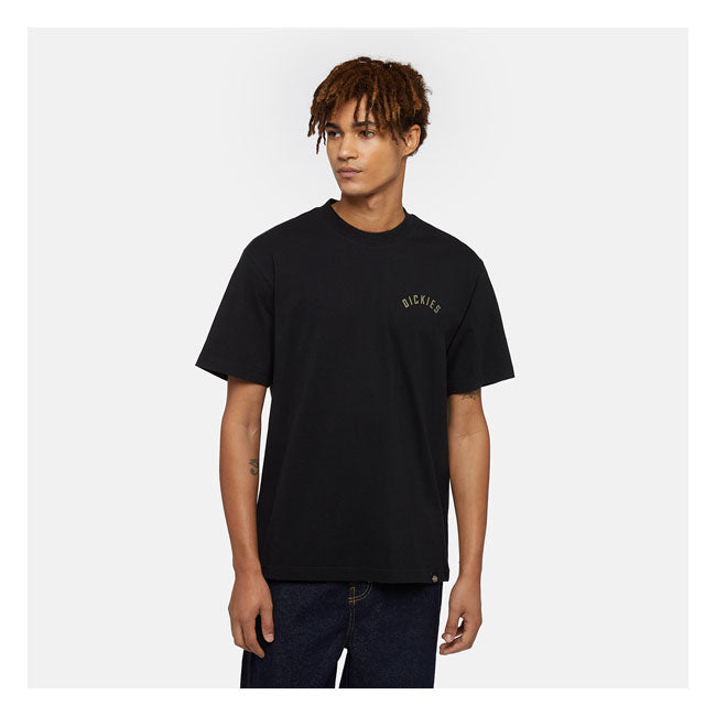 Dickies Panther T-Shirt Black - FREE UK Shipping, FREE 365 Day Returns | Moto Central