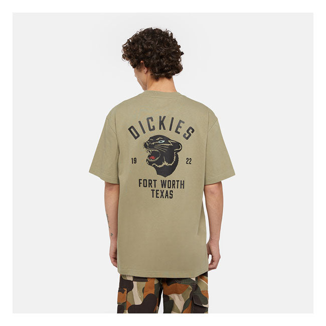 Dickies Panther T-Shirt Imperial Green - FREE UK Shipping, FREE 365 Day Returns | Moto Central