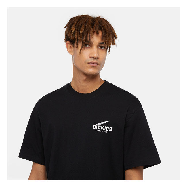 Dickies Industrial Zone T-Shirt Black - FREE UK Shipping, FREE 365 Day Returns | Moto Central