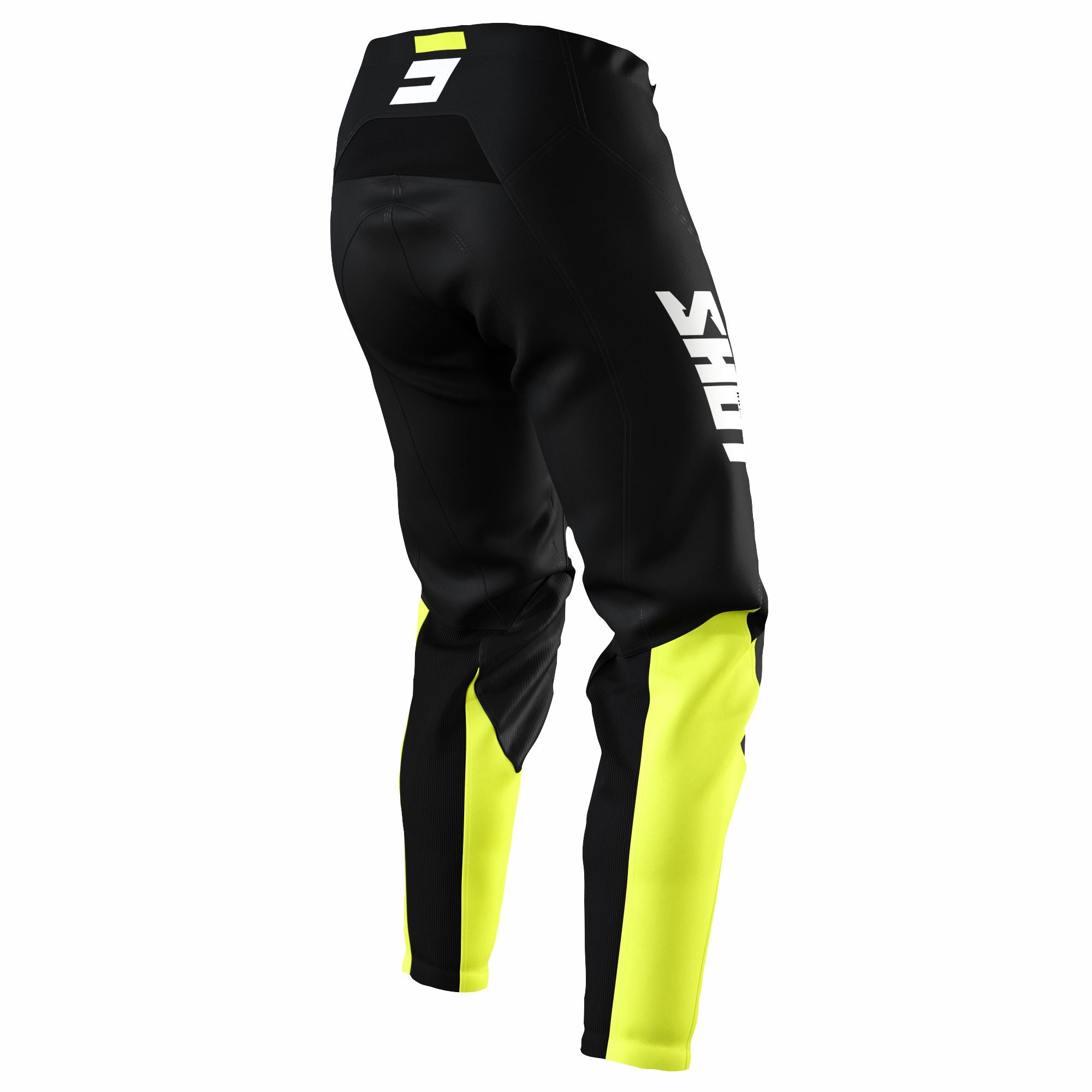 Shot Raw Trouser Burst Neon Yellow  - FREE UK Delivery - Moto Central