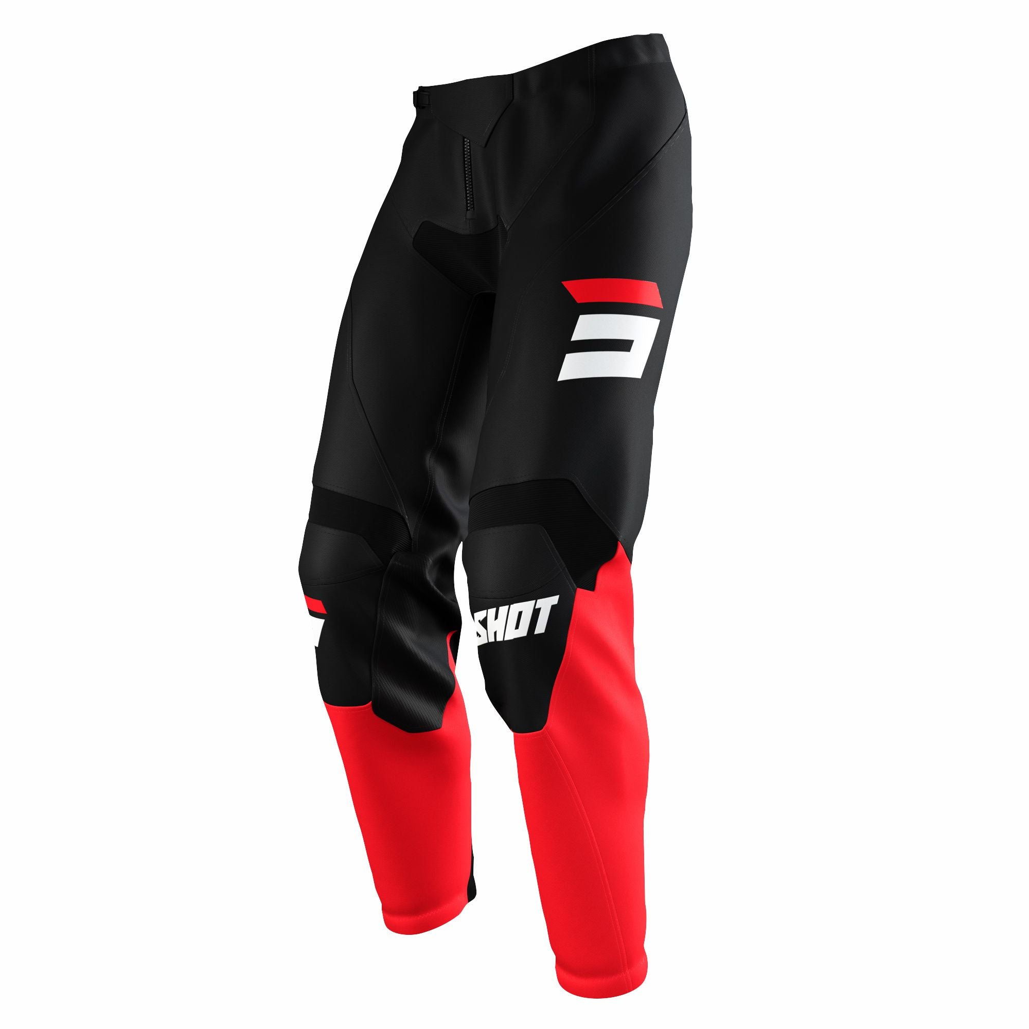 Shot Raw Trouser Burst Red - FREE UK Shipping, FREE 365 Day Returns | Moto Central