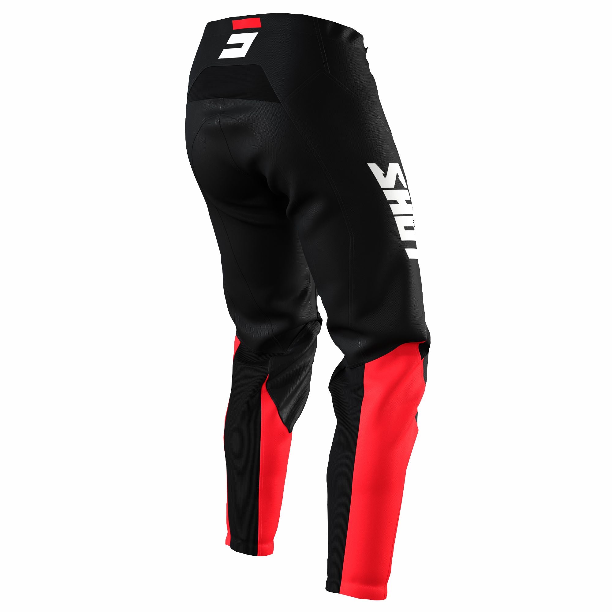 Shot Raw Trouser Burst Red - FREE UK Shipping, FREE 365 Day Returns | Moto Central