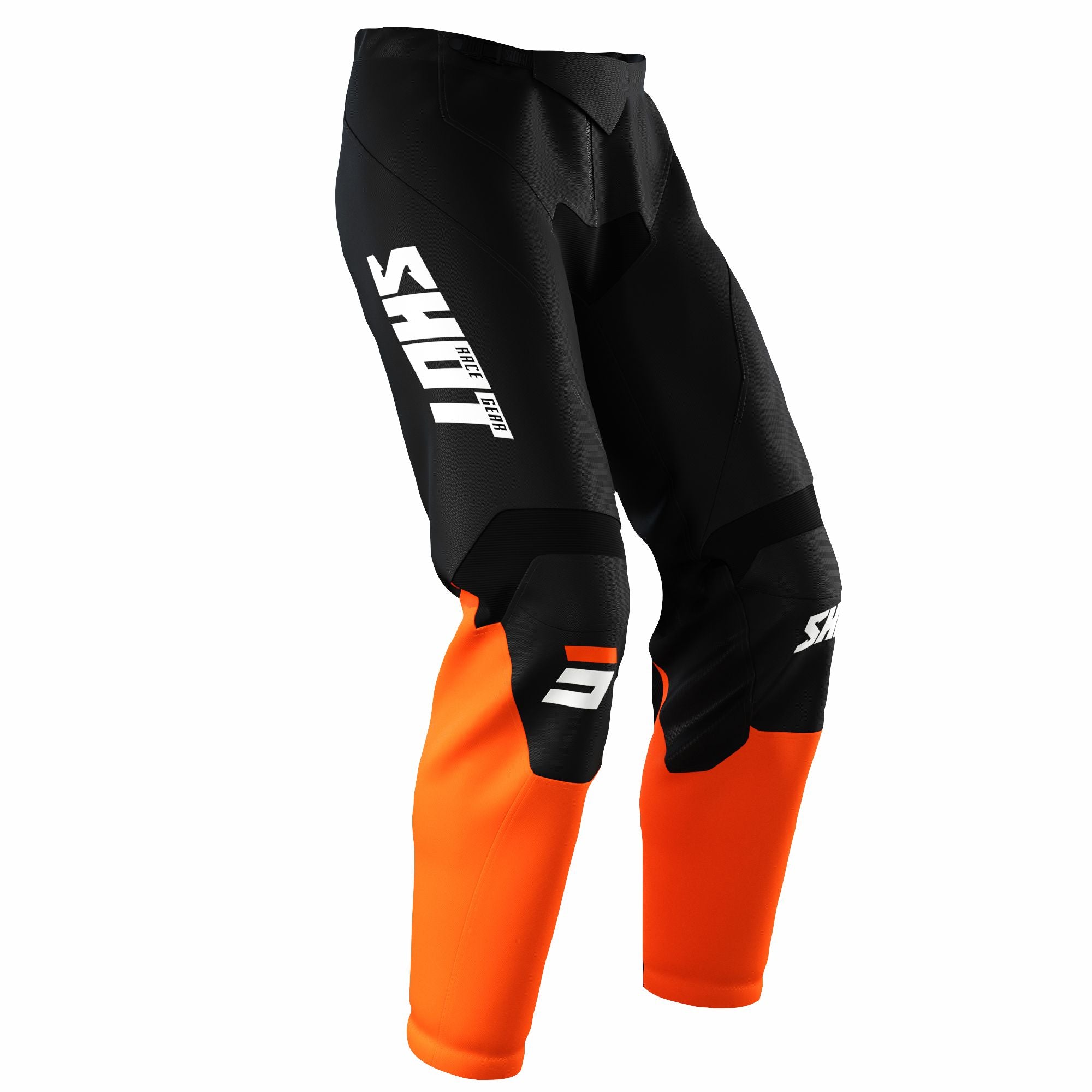 Shot Raw MX Youth Trouser Burst Orange - FREE UK Shipping, FREE 365 Day Returns | Moto Central