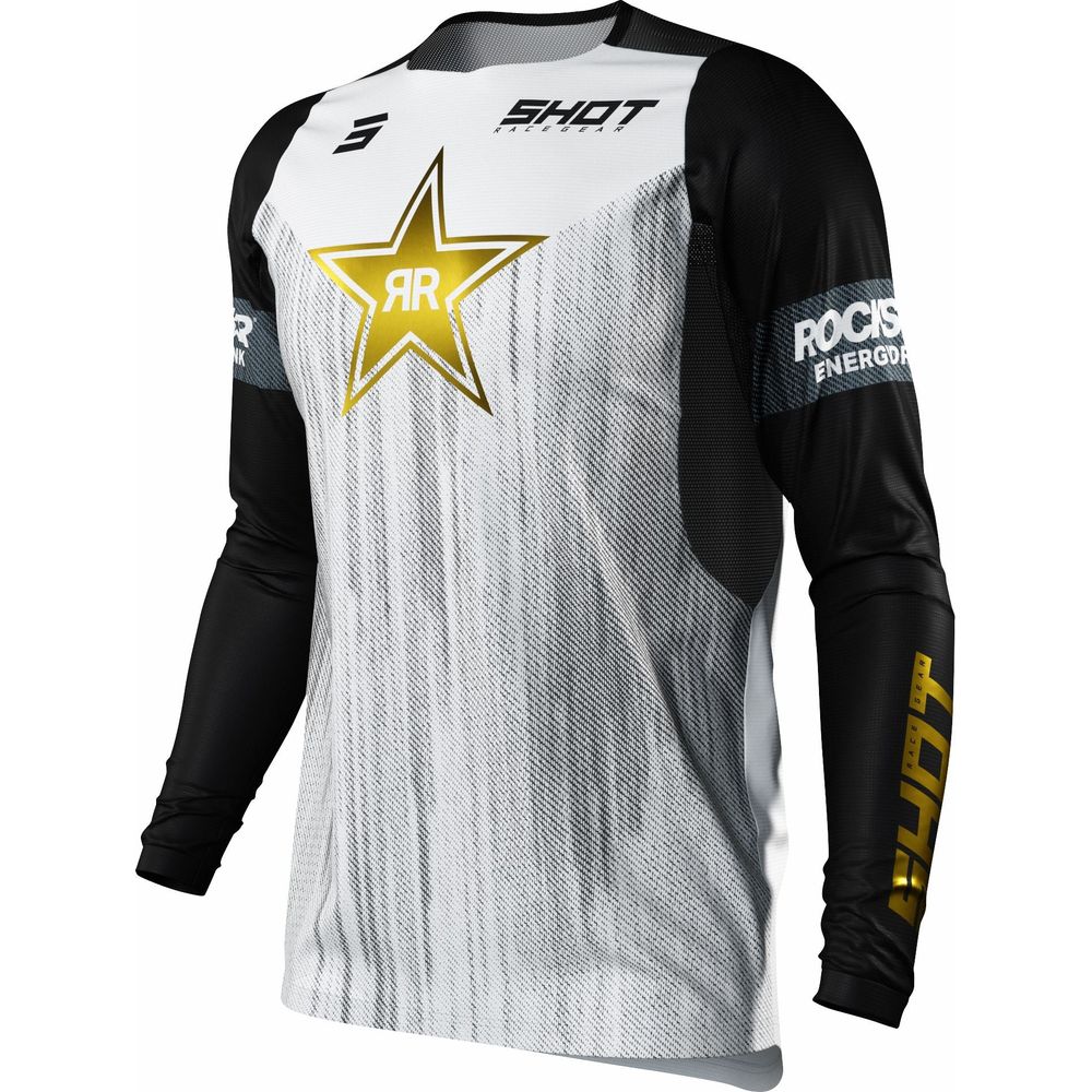 Shot Contact Jersey Rockstar Limited Edition White