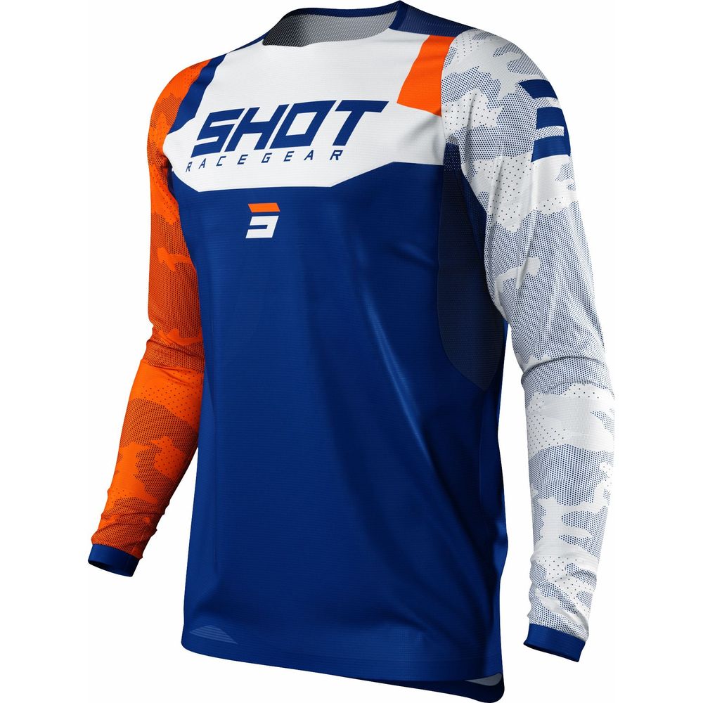 Shot Contact Jersey Camo / Orange