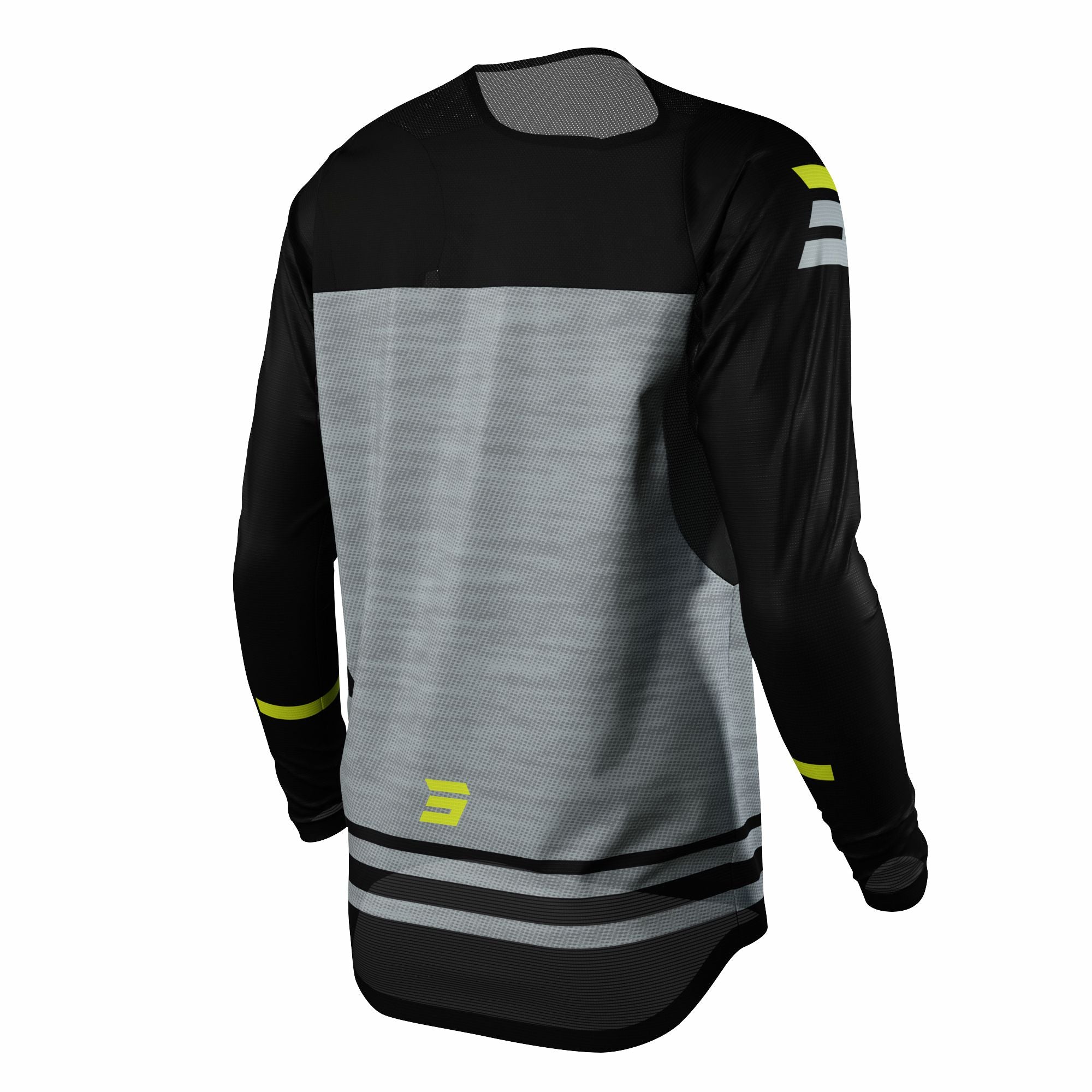 Shot Contact Jersey Loom Grey - FREE UK Shipping, FREE 365 Day Returns | Moto Central