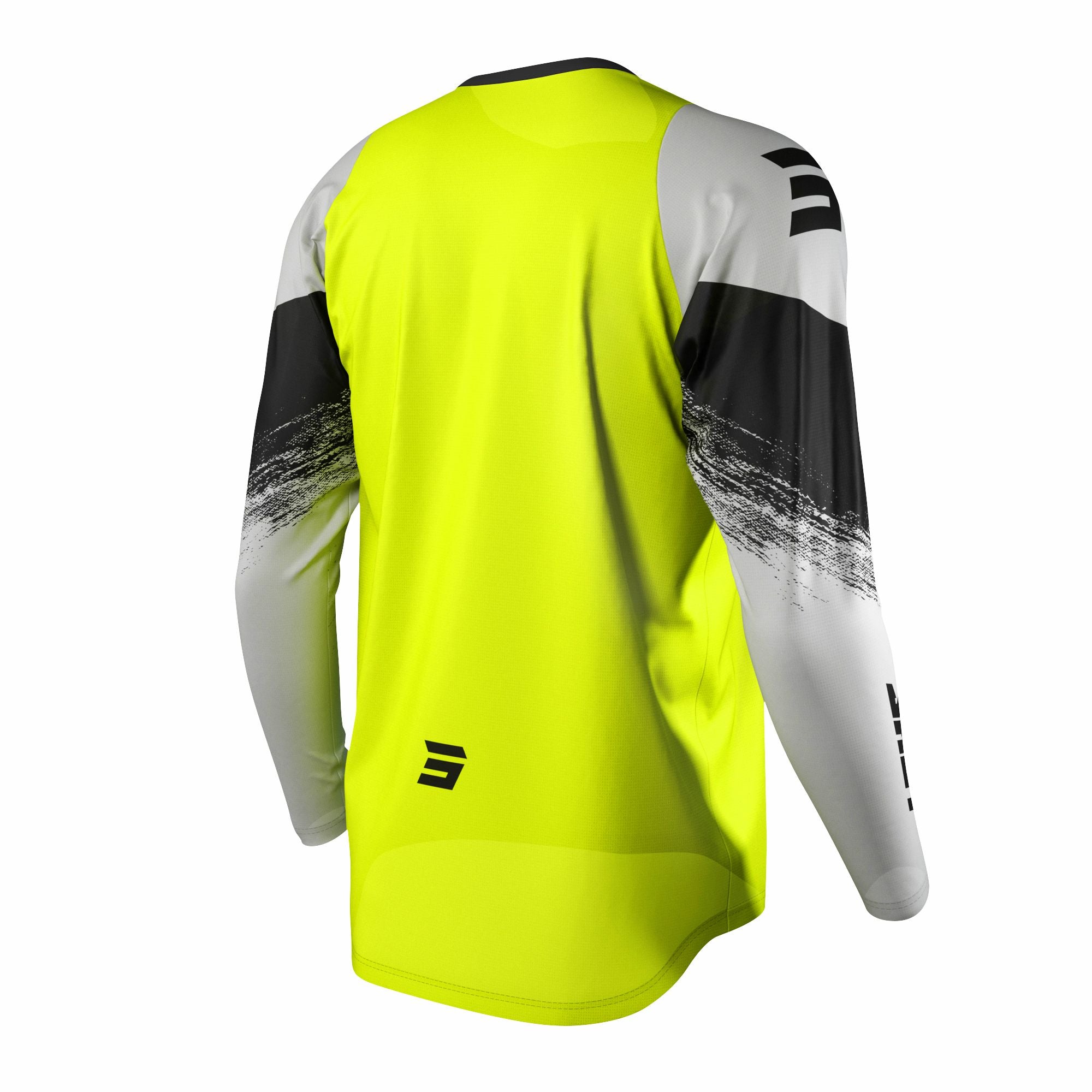 Shot Raw Jersey Burst Neon Yellow  - FREE UK Delivery - Moto Central