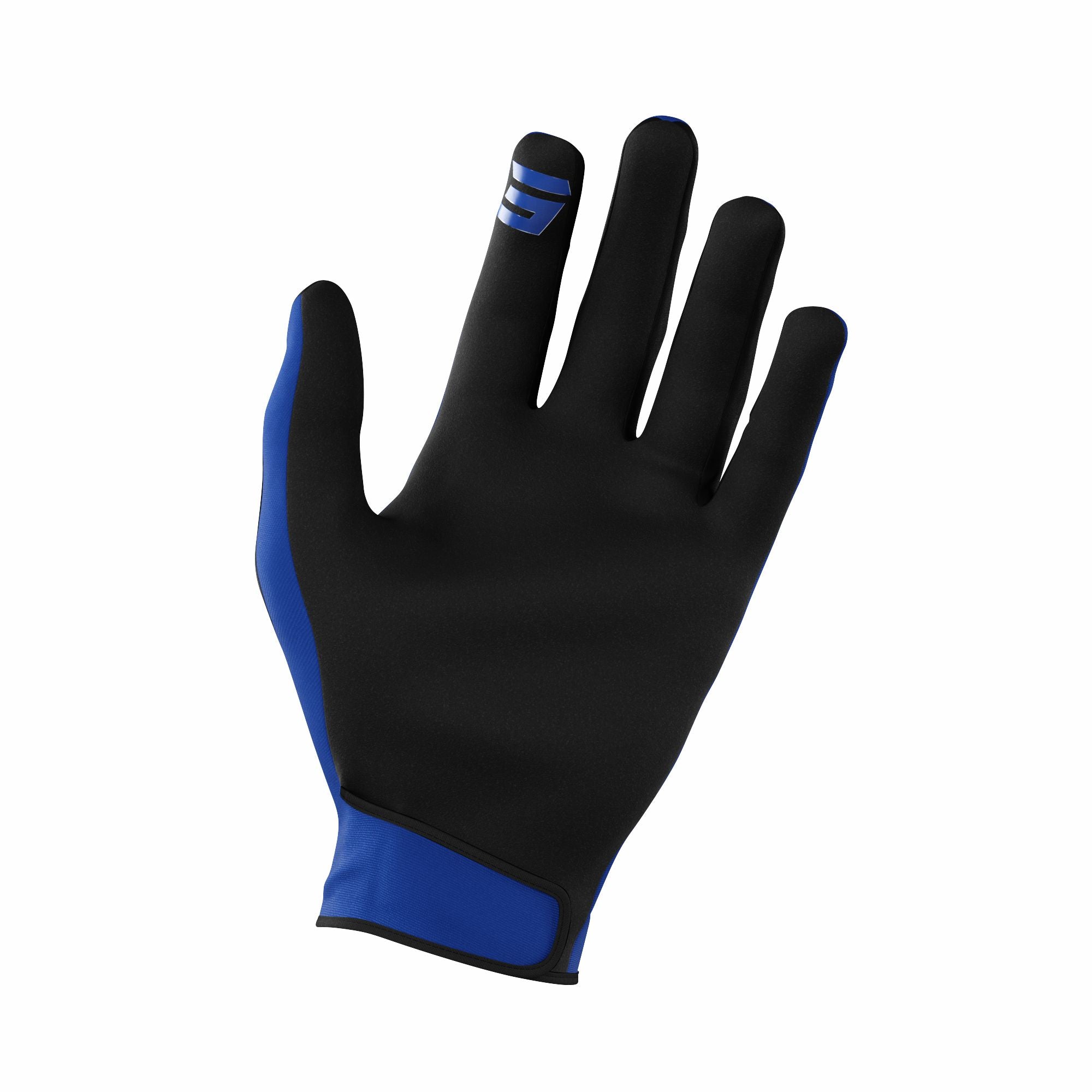 Shot Raw Gloves Burst Blue - FREE UK Shipping, FREE 365 Day Returns | Moto Central