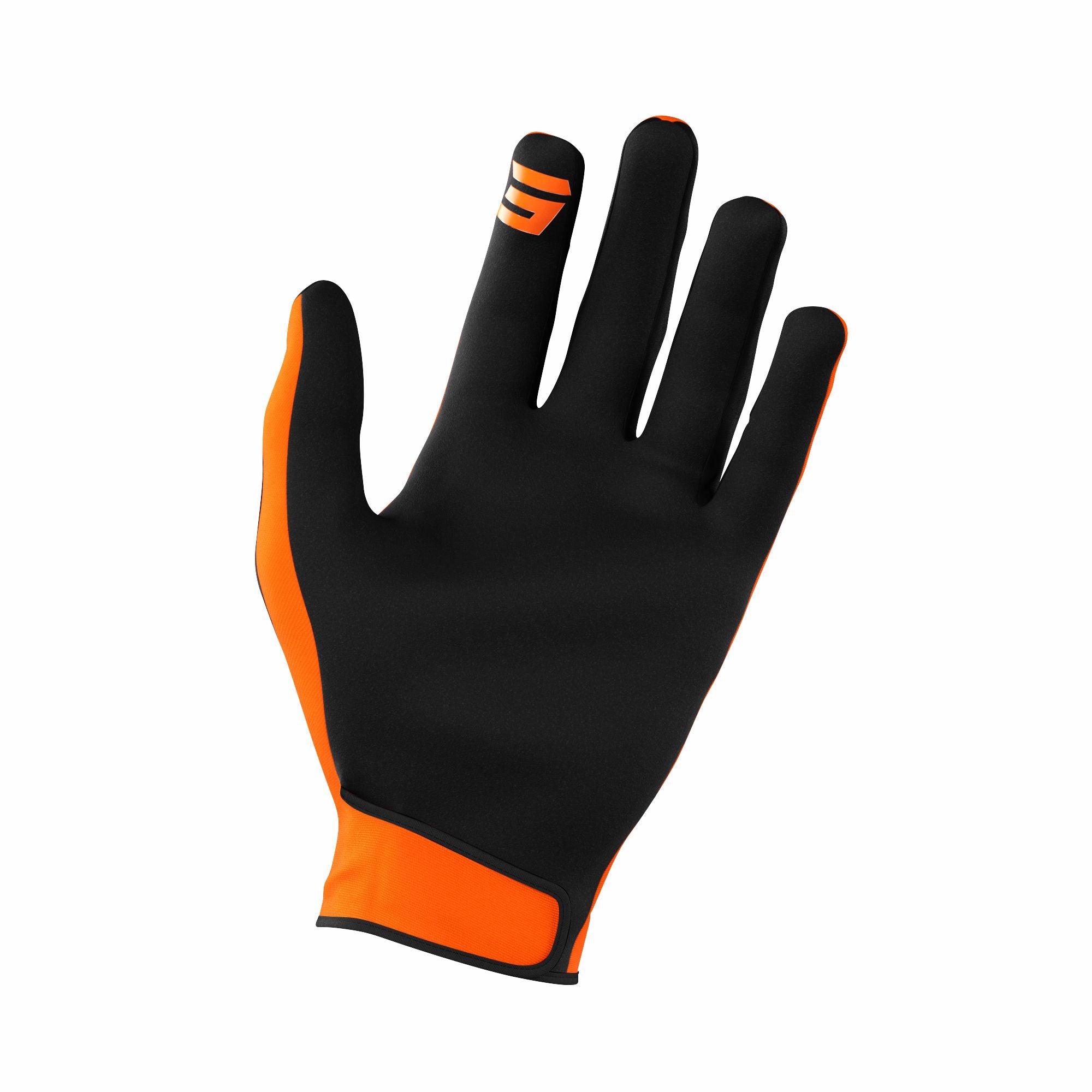 Shot Raw Gloves Burst Orange - FREE UK Shipping, FREE 365 Day Returns | Moto Central