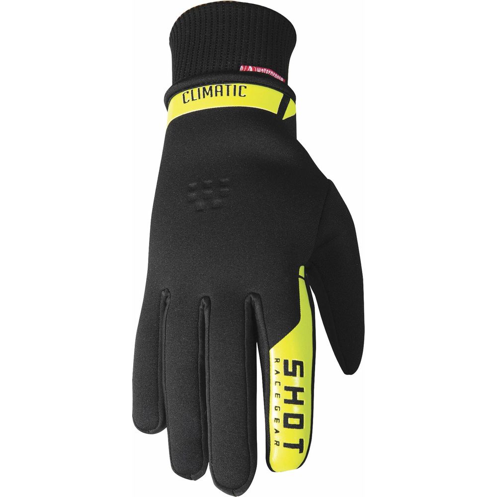 Shot Climatic 2.0 Waterproof MX Gloves Black / Neon Yellow