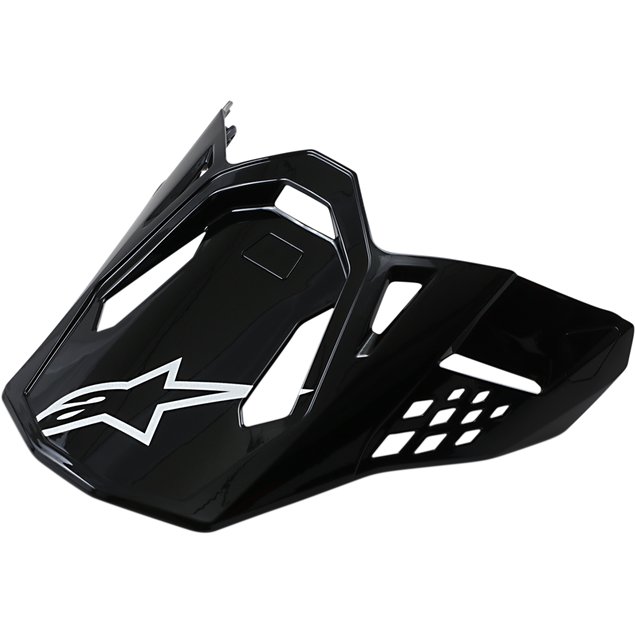 Alpinestars Visor S-M10 / S-M8 Solid Glossy Black