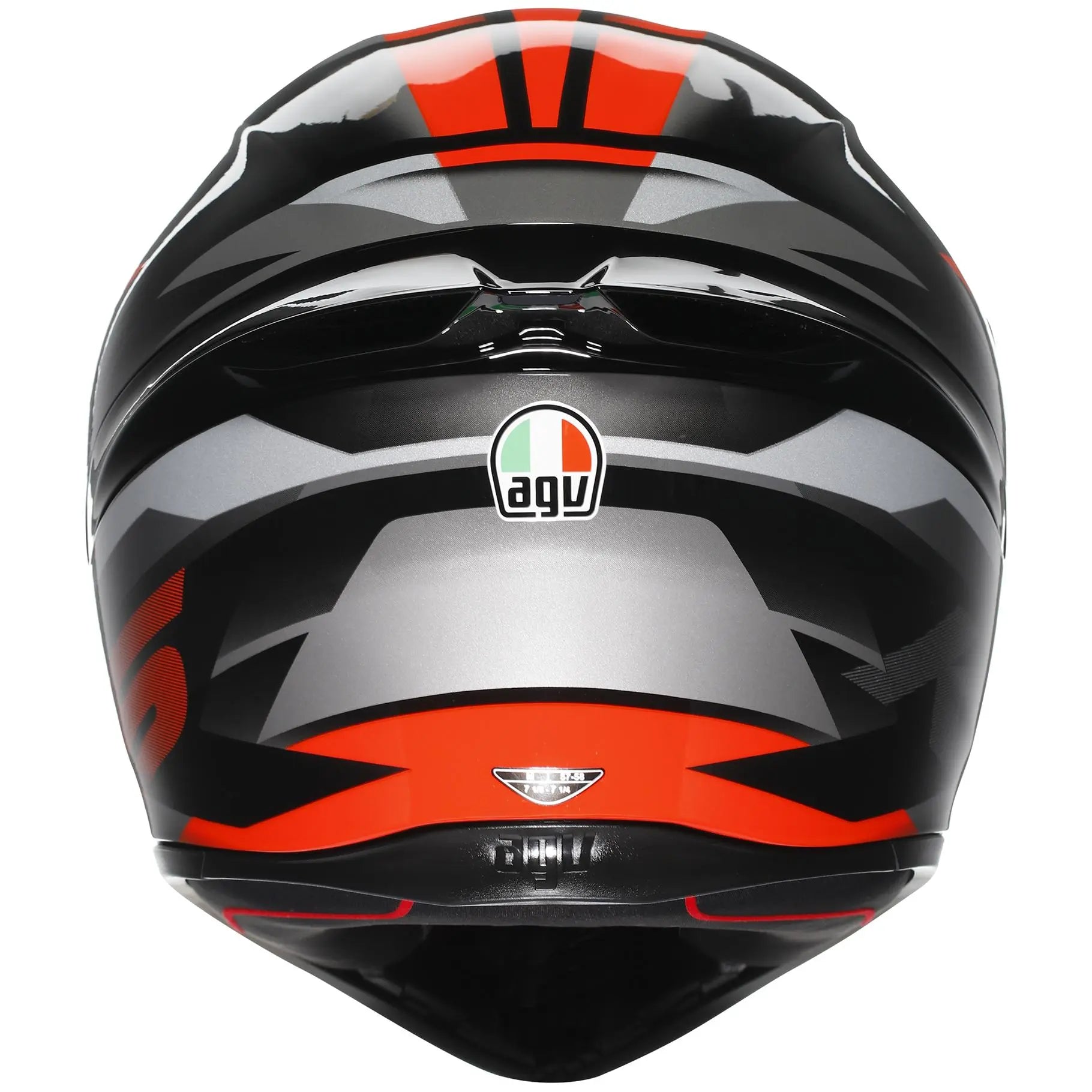 AGV K1-S Fastlap Black / Grey / Red  - FREE UK Shipping, FREE 365 Day Returns | Moto Central