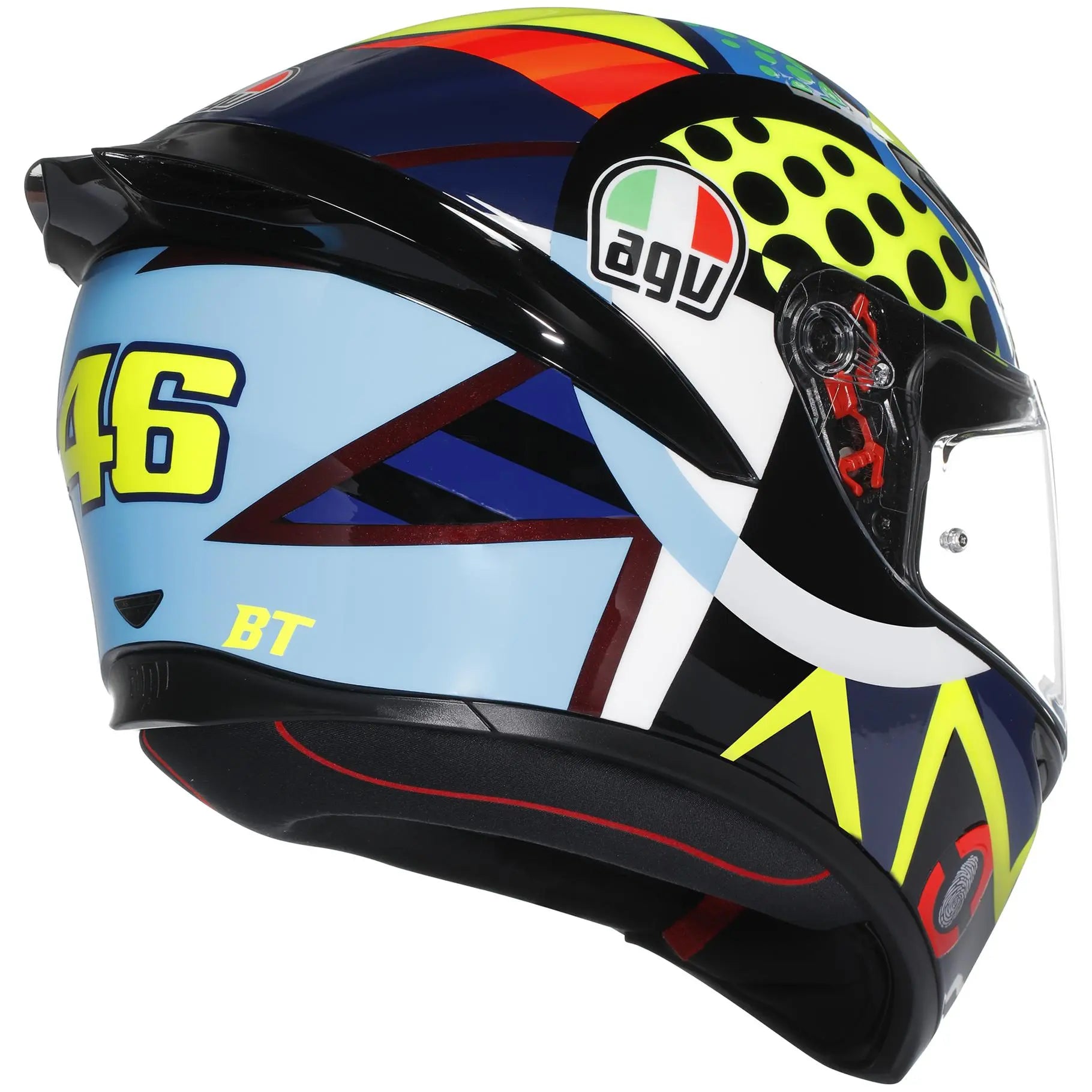 AGV K1-S Rossi Winter Test 2020  - FREE UK Shipping, FREE 365 Day Returns | Moto Central