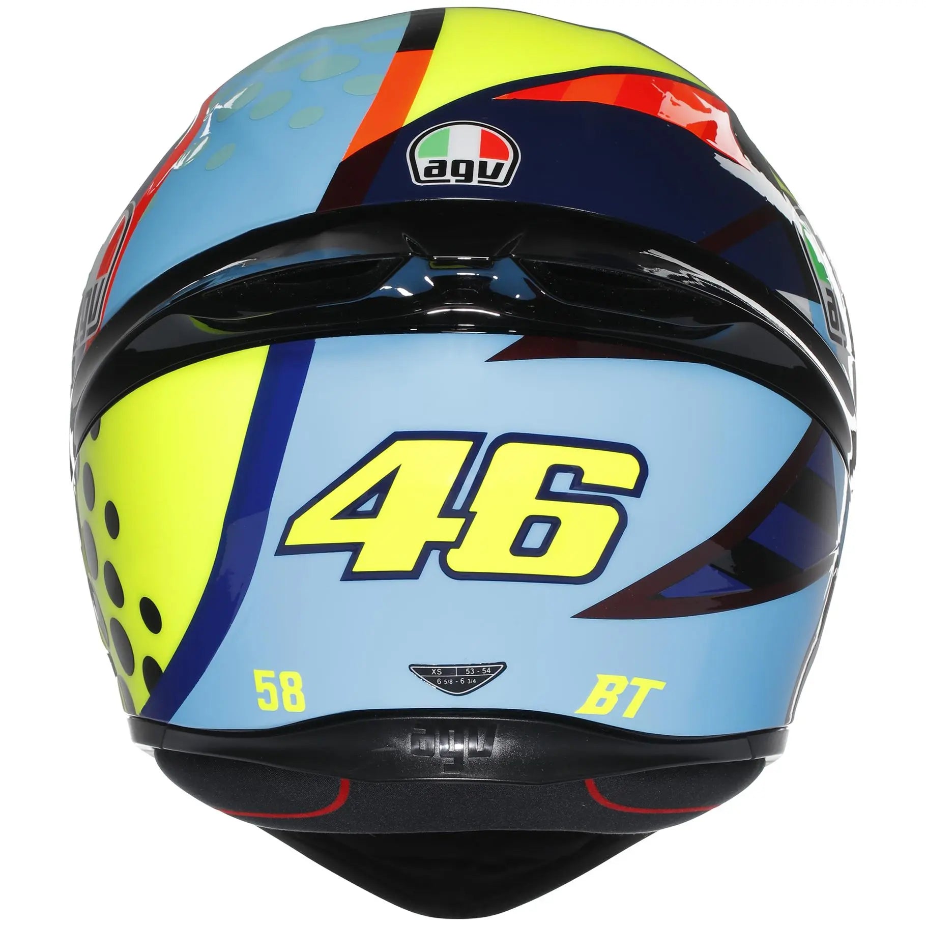 AGV K1-S Rossi Winter Test 2020  - FREE UK Shipping, FREE 365 Day Returns | Moto Central