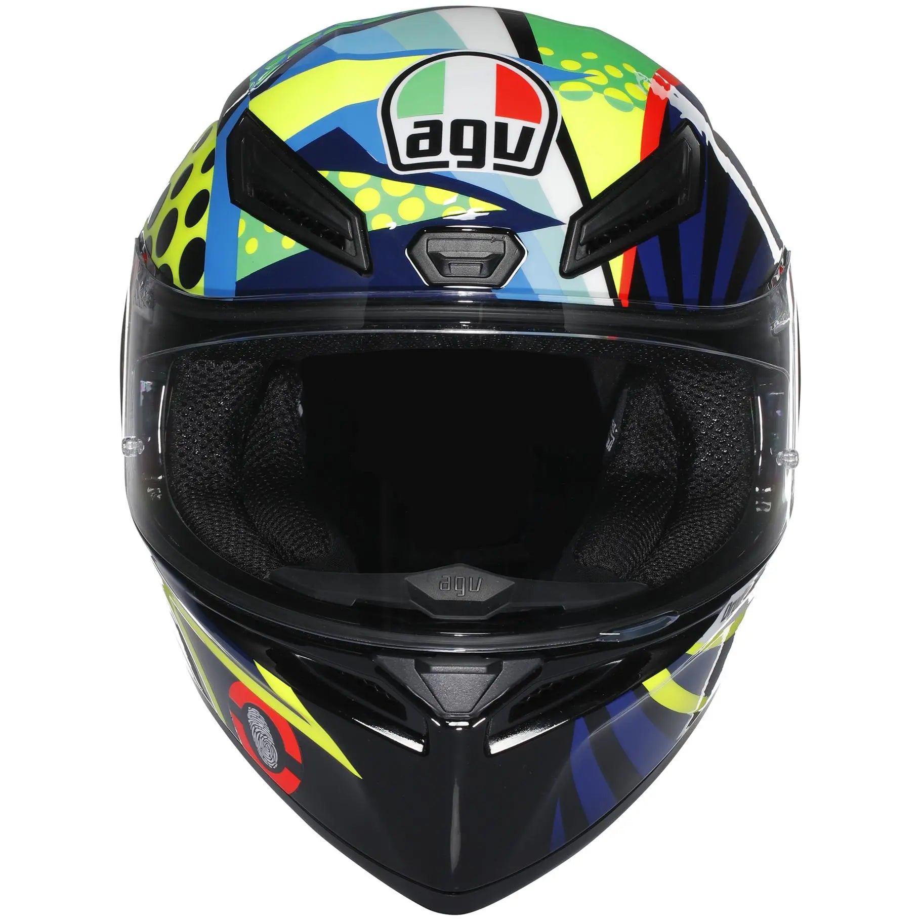 AGV K1-S Rossi Winter Test 2020  - FREE UK Shipping, FREE 365 Day Returns | Moto Central