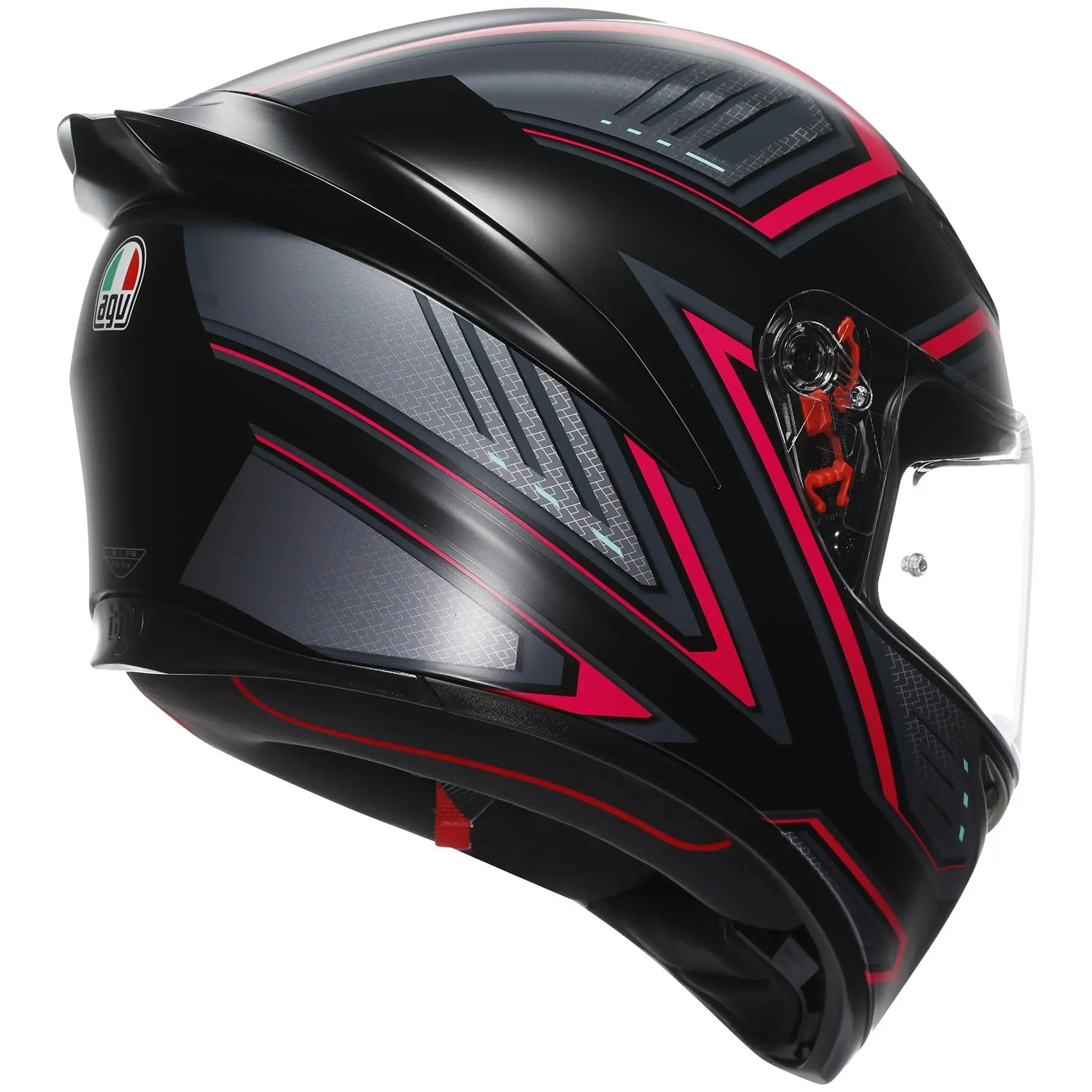 AGV K1-S Sling Matt Black / Pink  - FREE UK Shipping, FREE 365 Day Returns | Moto Central