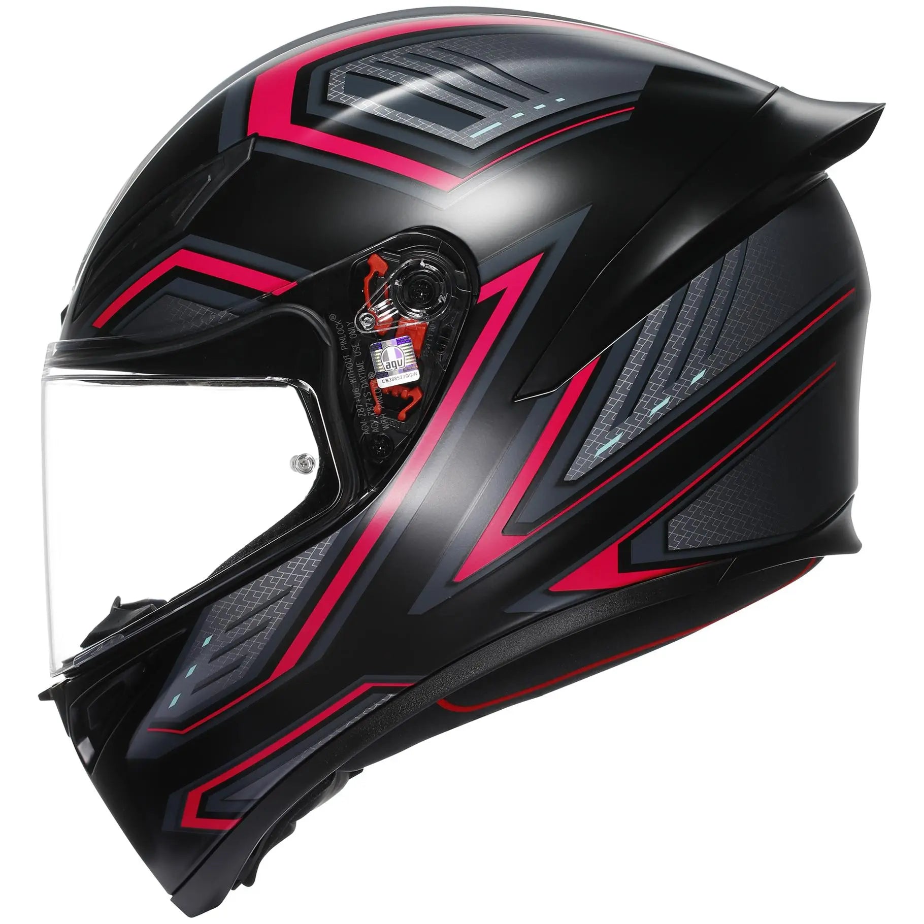 AGV K1-S Sling Matt Black / Pink  - FREE UK Shipping, FREE 365 Day Returns | Moto Central