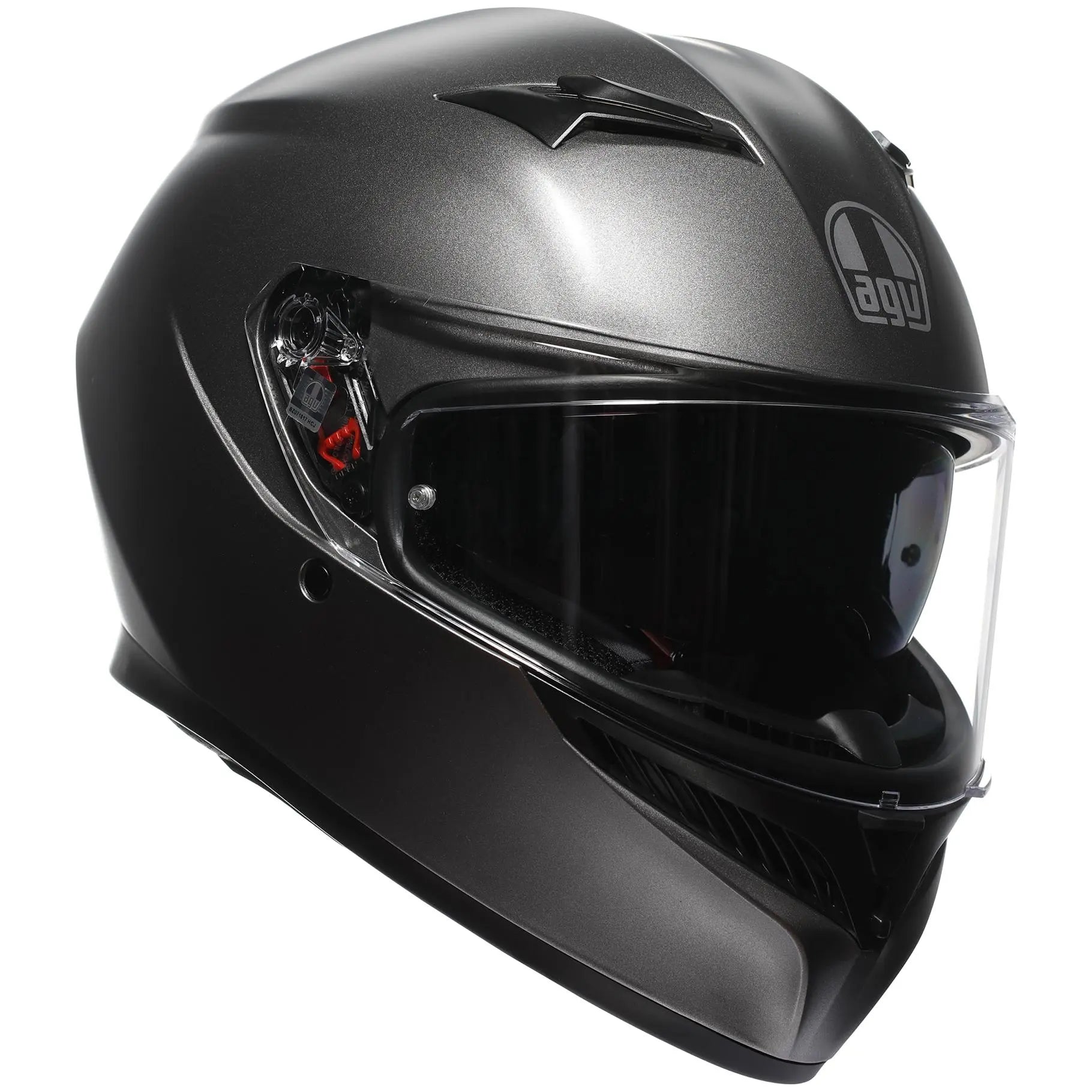 AGV K3 Matt Luna Grey  - FREE UK Shipping, FREE 365 Day Returns | Moto Central