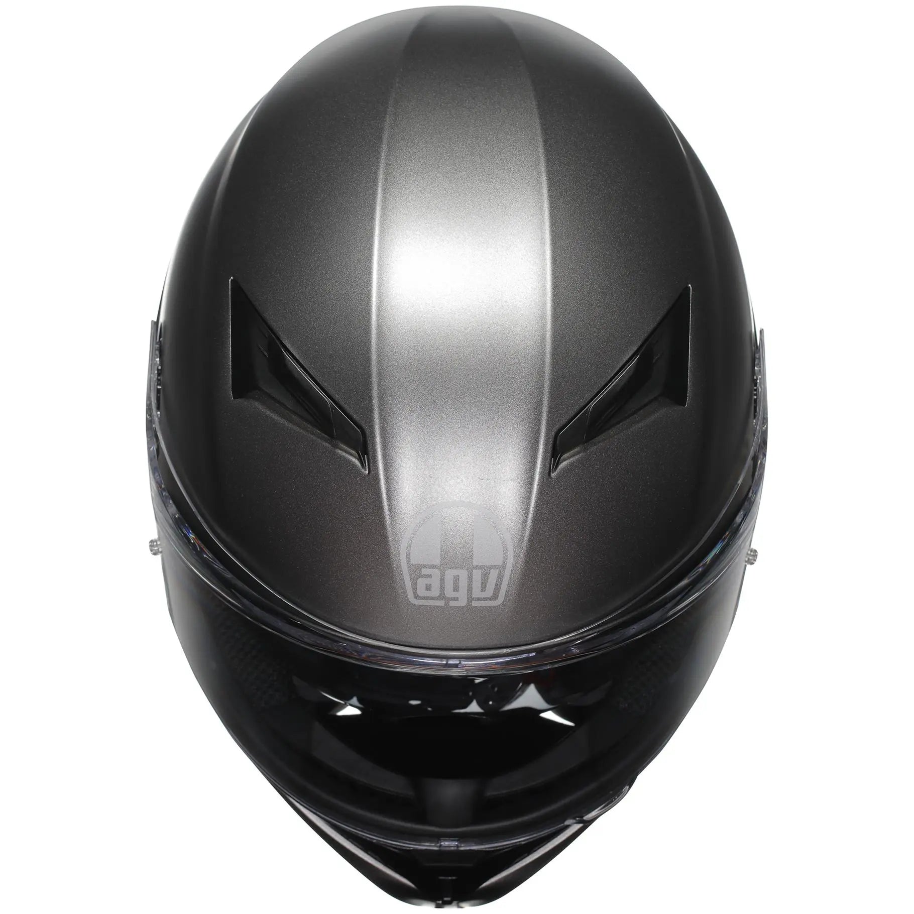 AGV K3 Matt Luna Grey  - FREE UK Shipping, FREE 365 Day Returns | Moto Central