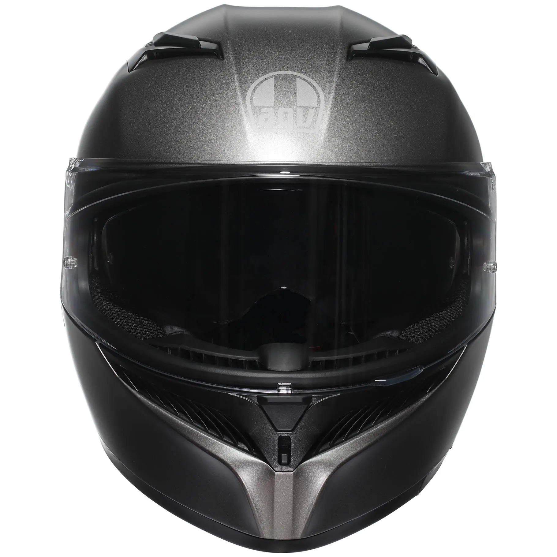 AGV K3 Matt Luna Grey  - FREE UK Shipping, FREE 365 Day Returns | Moto Central