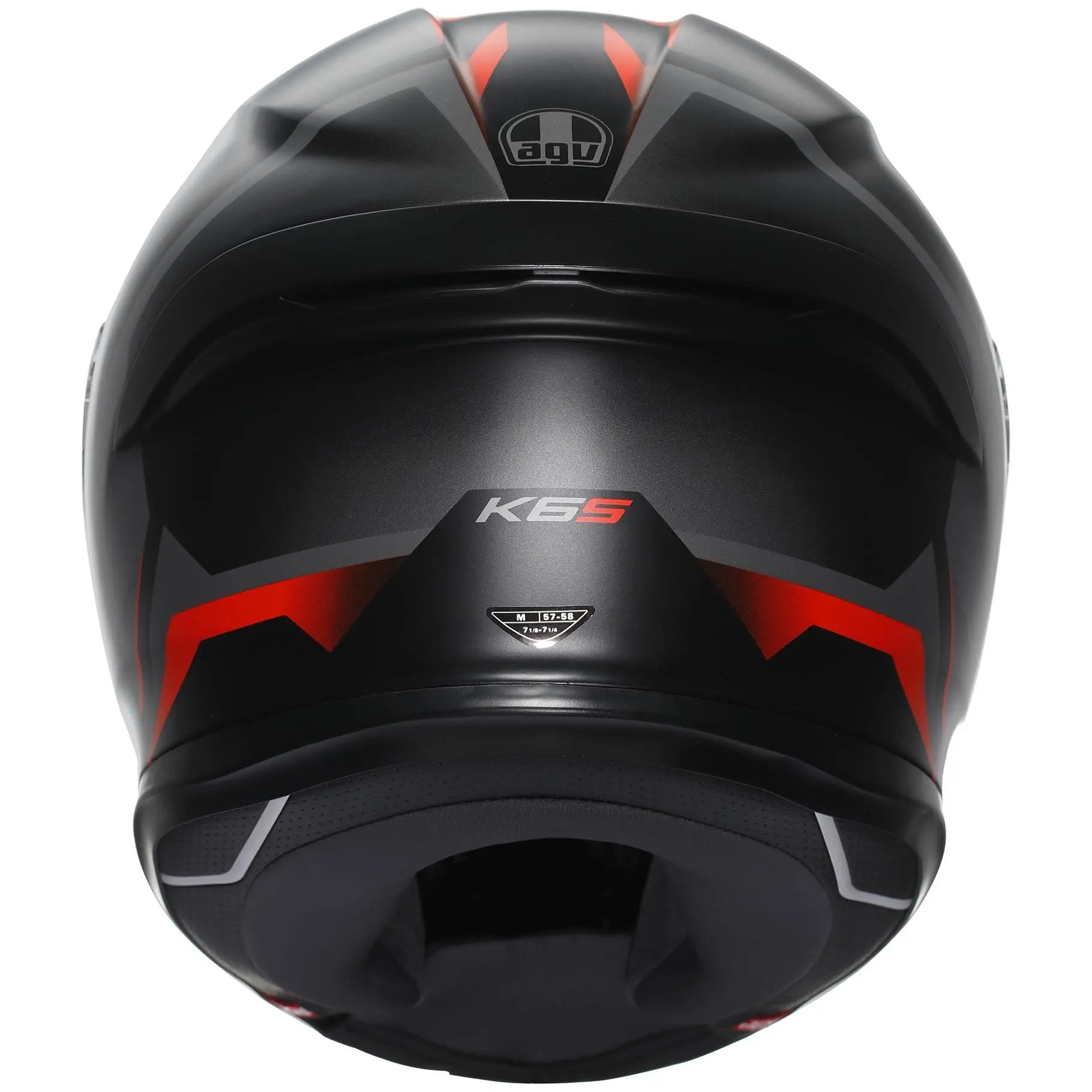 AGV K6-S Karve Black / Grey / Red  - FREE UK Shipping, FREE 365 Day Returns | Moto Central