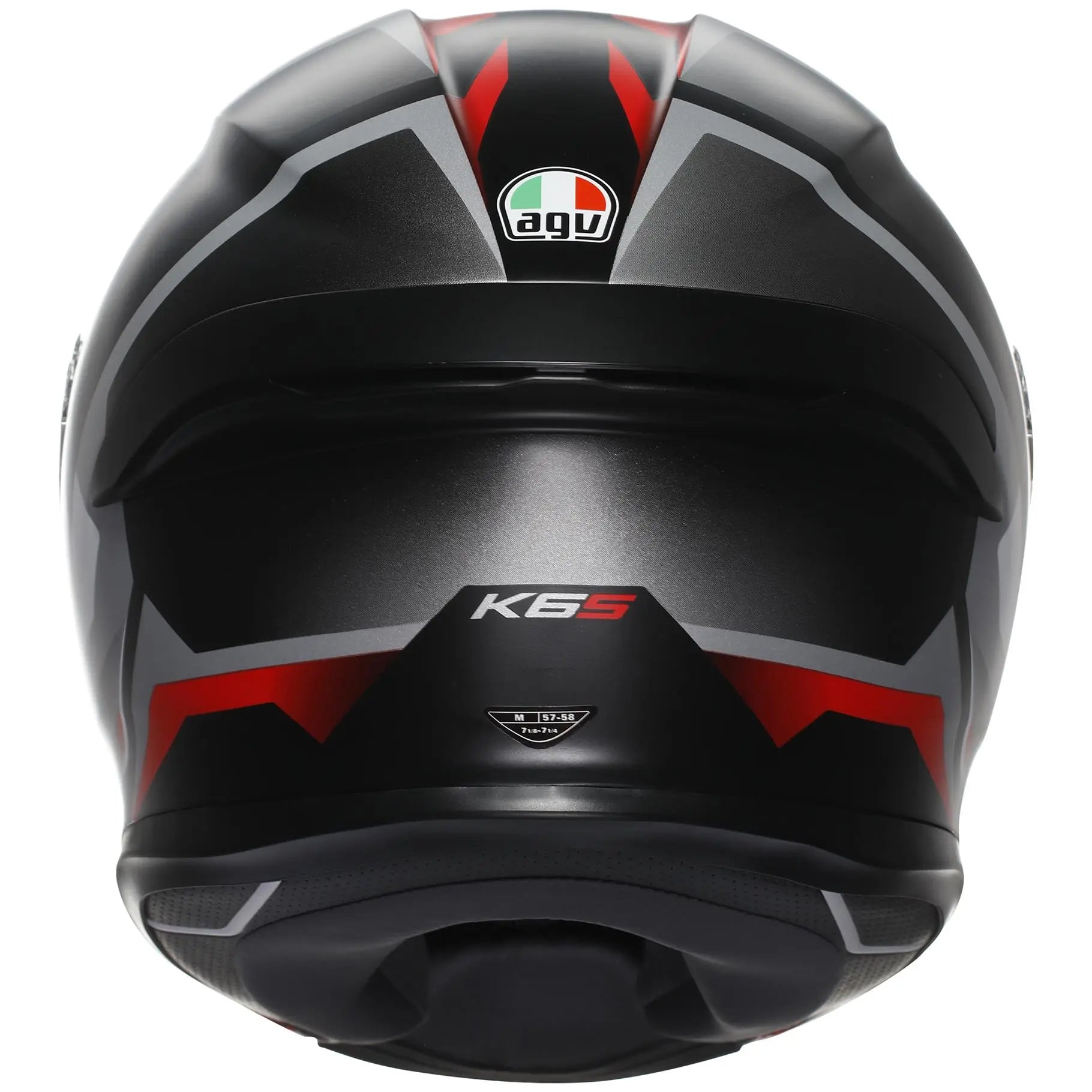 AGV K6-S Karve Black / White / Red  - FREE UK Shipping, FREE 365 Day Returns | Moto Central