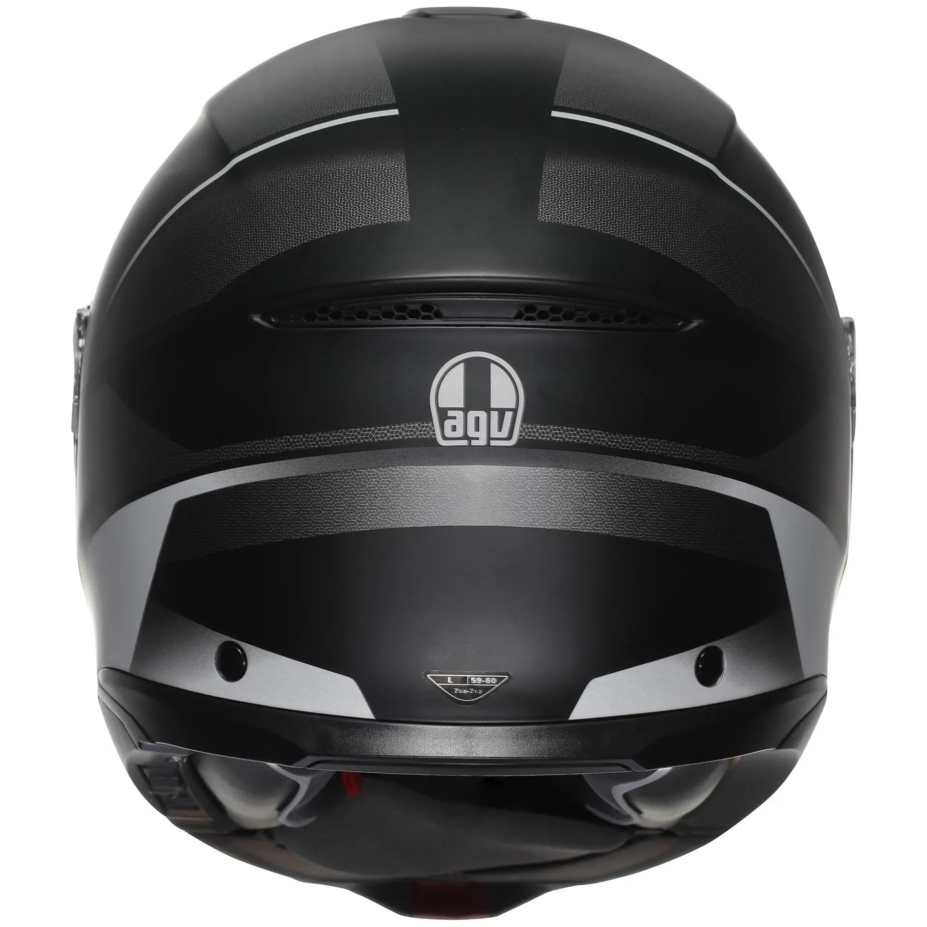 AGV Tour Modular Perception Matt Black / Silver  - FREE UK Shipping, FREE 365 Day Returns | Moto Central