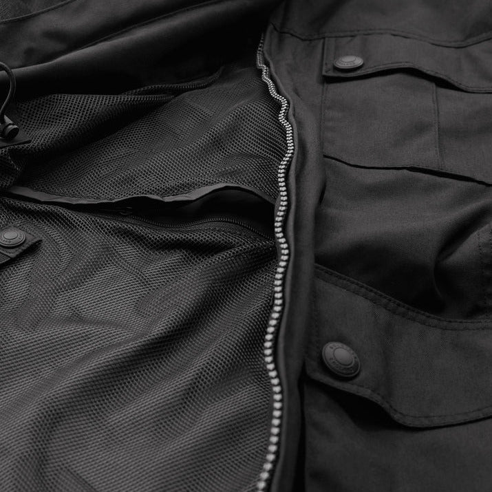 Belstaff Airflow Textile Jacket Black  - FREE UK Shipping, FREE 365 Day Returns | Moto Central