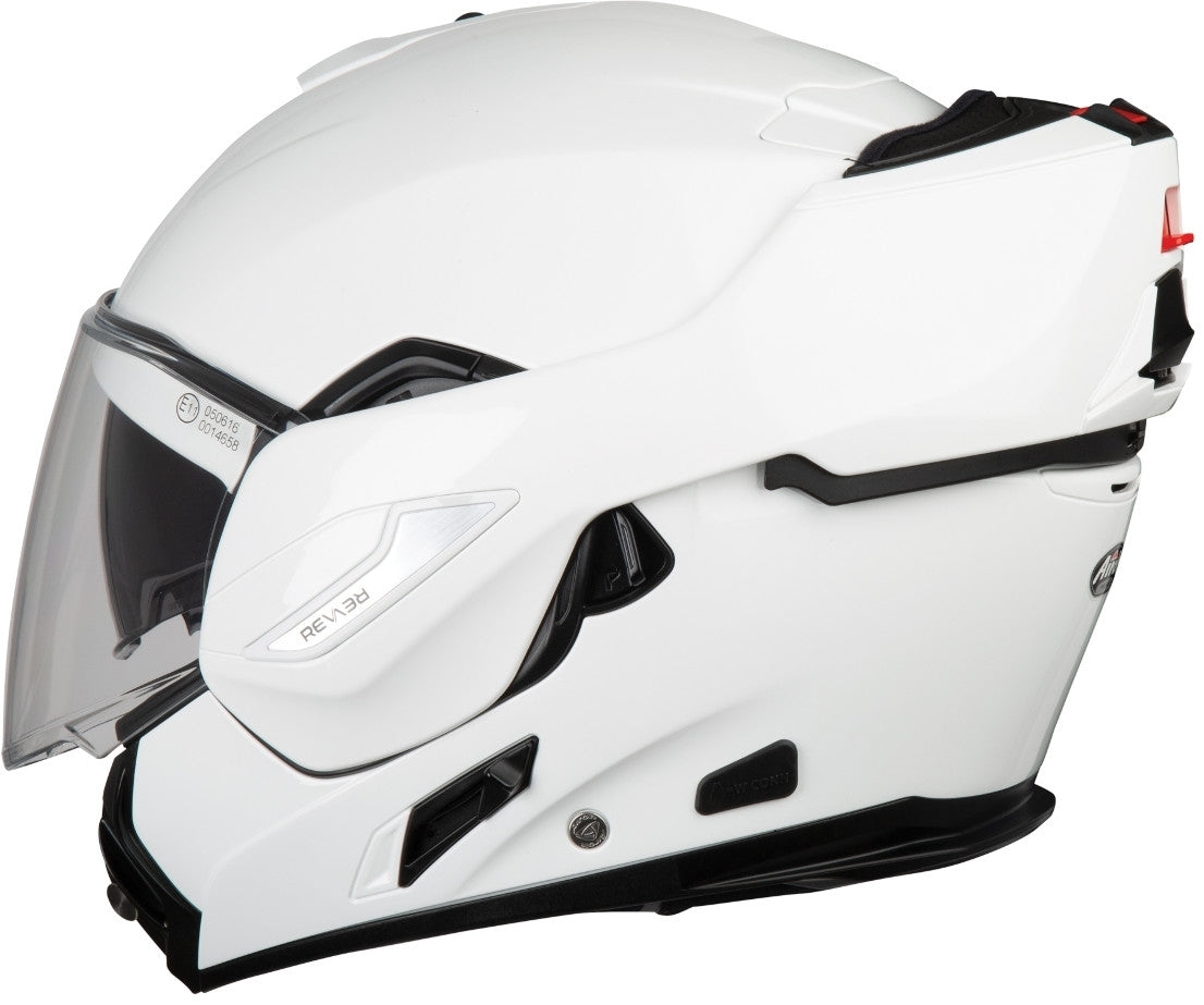 Airoh REV19 Flip Front Helmet Gloss White - XL