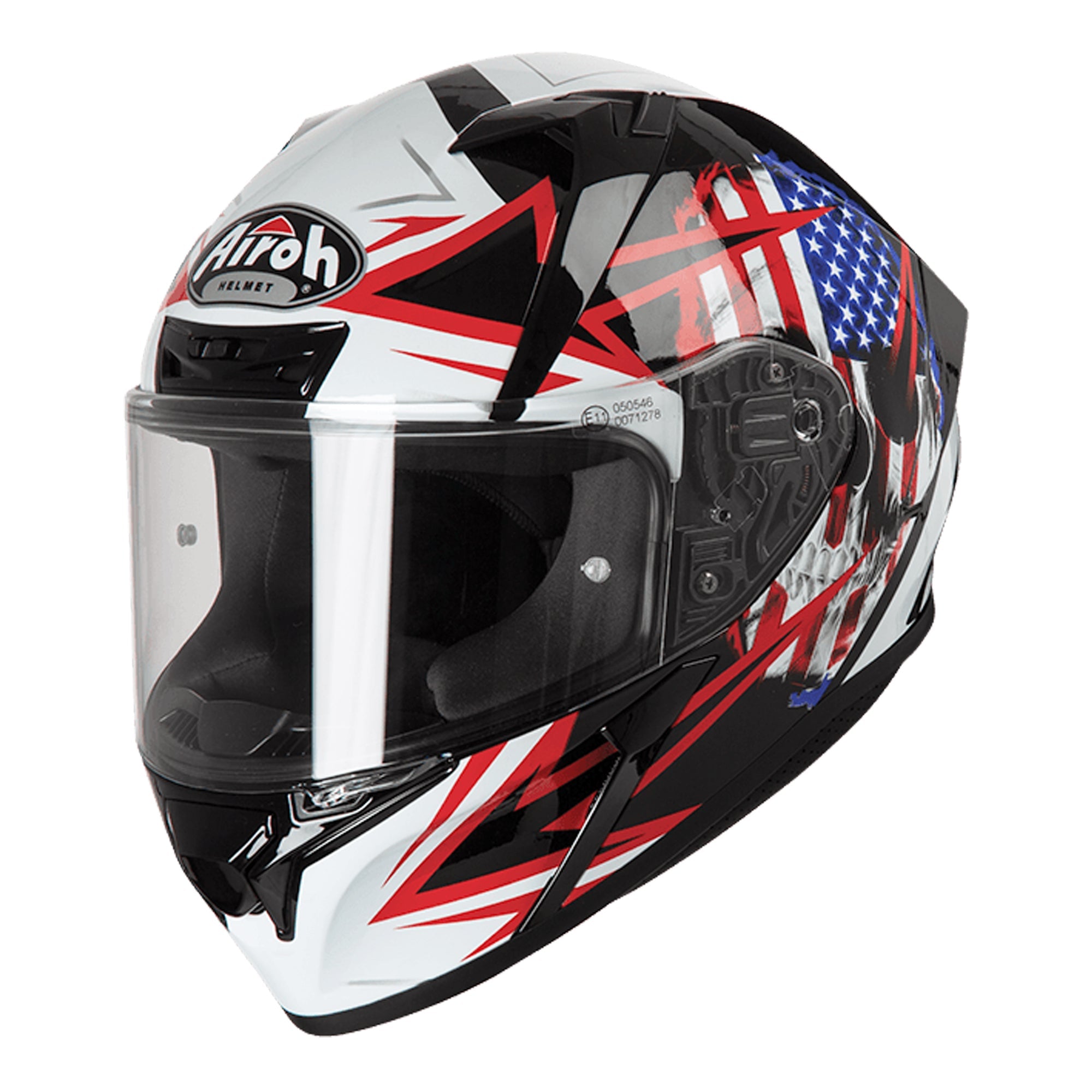 Airoh Valor Full Face Helmet Gloss Sam Black