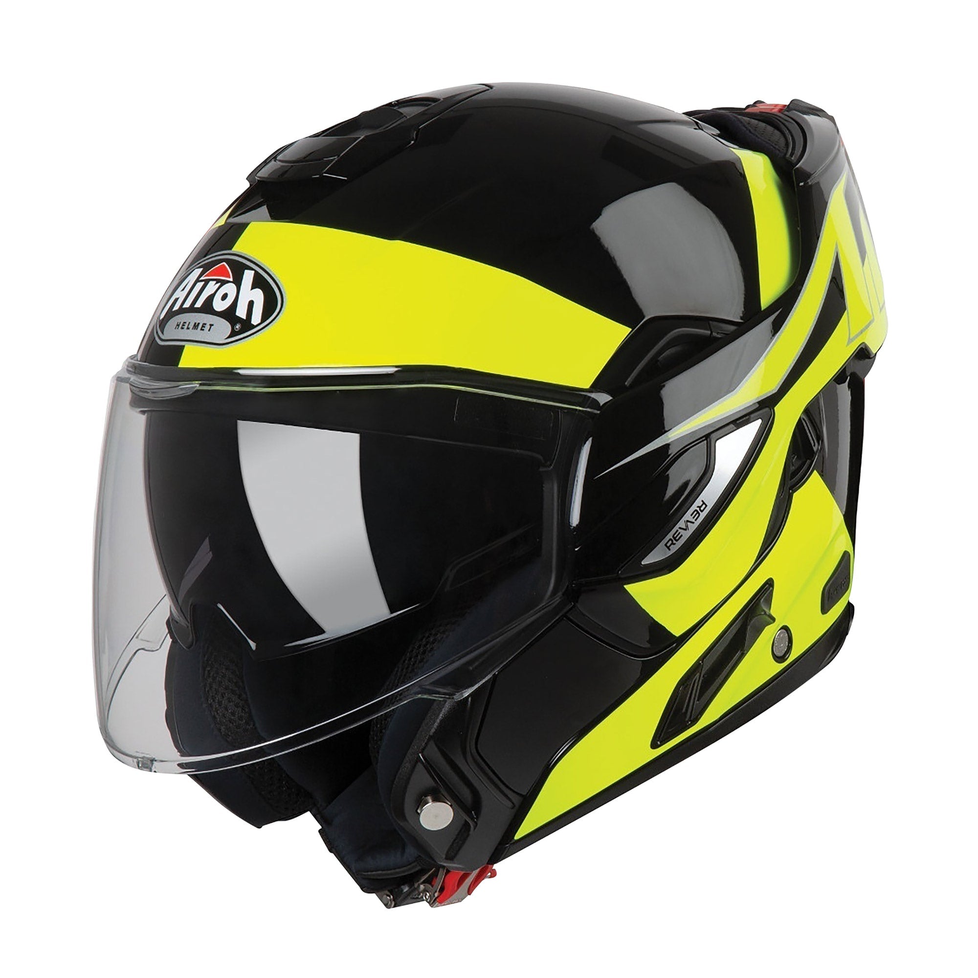 Airoh REV19 Flip-Up Helmet Gloss Fusion Yellow